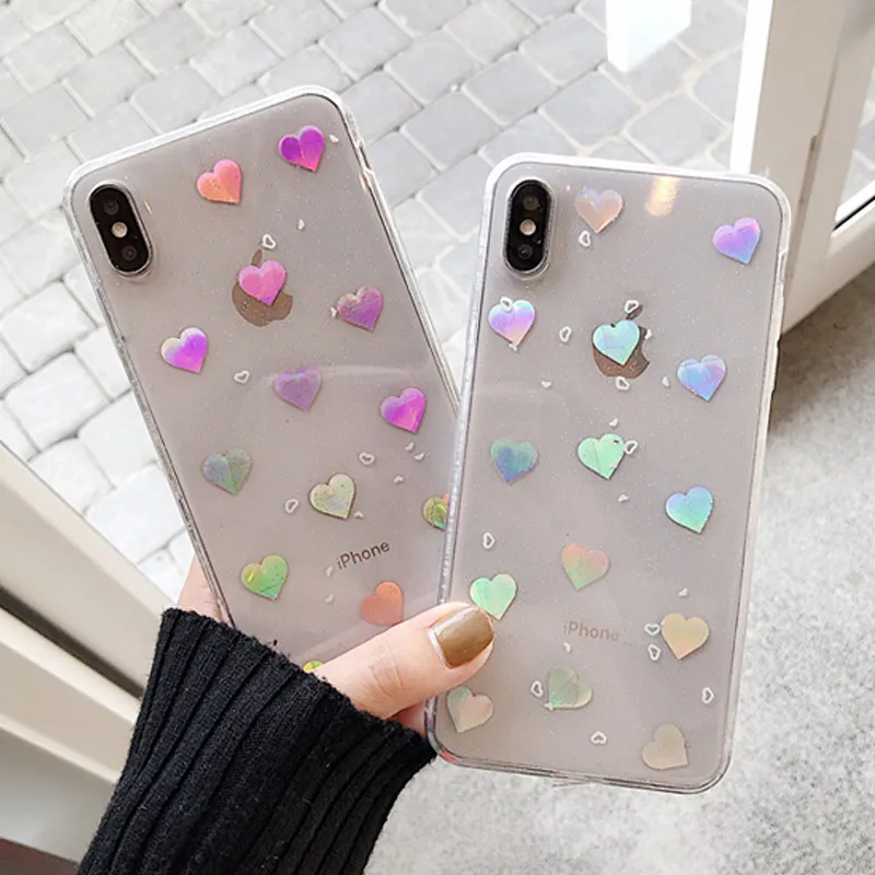 Блестящий чехол для Apple iPhone 11 Pro XS Max XR X 6 6S 7 8 Plus|Бамперы| |