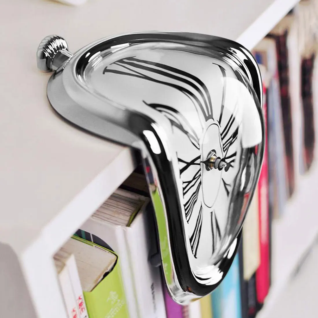 

Wall Clock Surreal Melting Distorted Wall Clocks Surrealist Salvador Dali Style Wall Watch Decoration Gift For Home Garden 2021