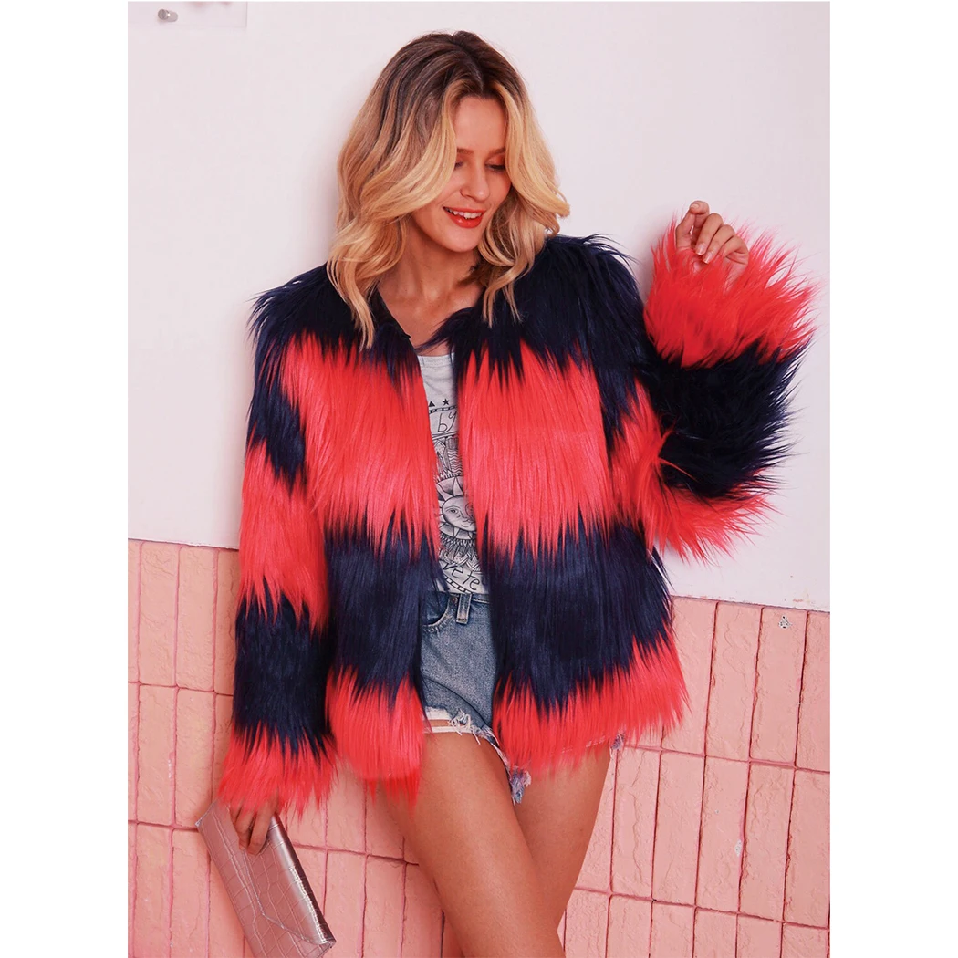 Большие размеры длинные меховые куртки 2019 зимние пальто из искусственного меха