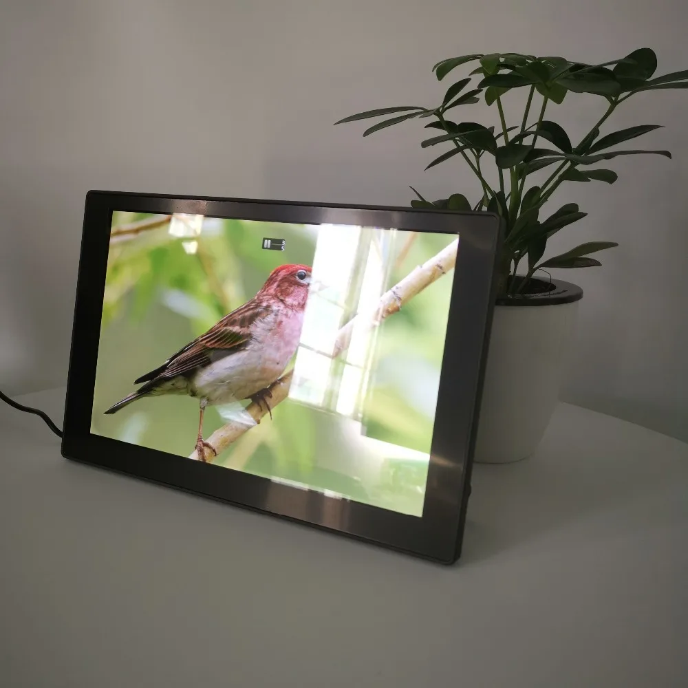 Стекло, новинка, 10 дюймов, Экран ips Подсветка HD 1280*800 цифровая фоторамка электронный альбом для фотографий Музыка Фильмы Функция хорошее