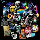 Наклейки ПВХ для ноутбука, автомобиля, чемодана, мотоцикла, холодильника, велосипеда, 50 шт.