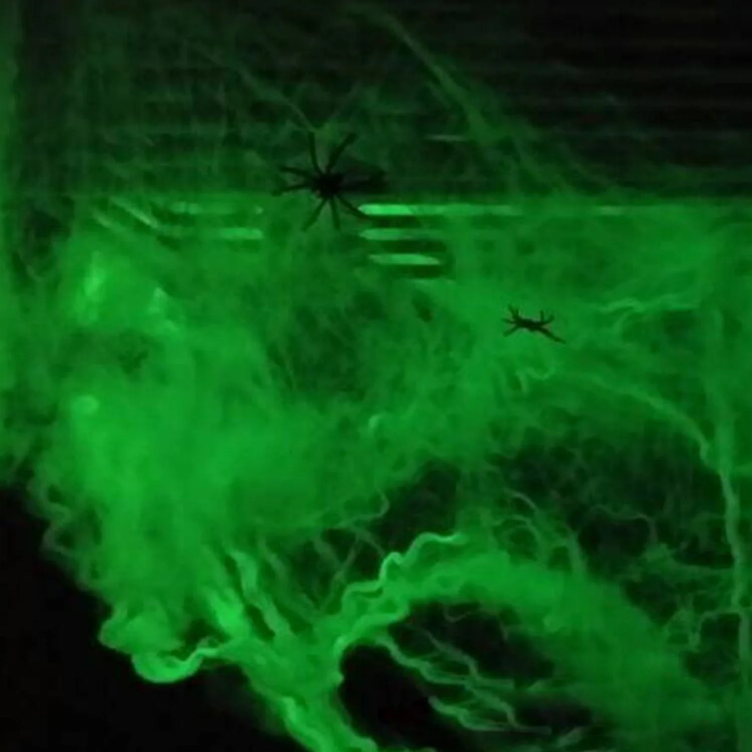 Паутина светящаяся в темноте 100 г белая паутина | Дом и сад