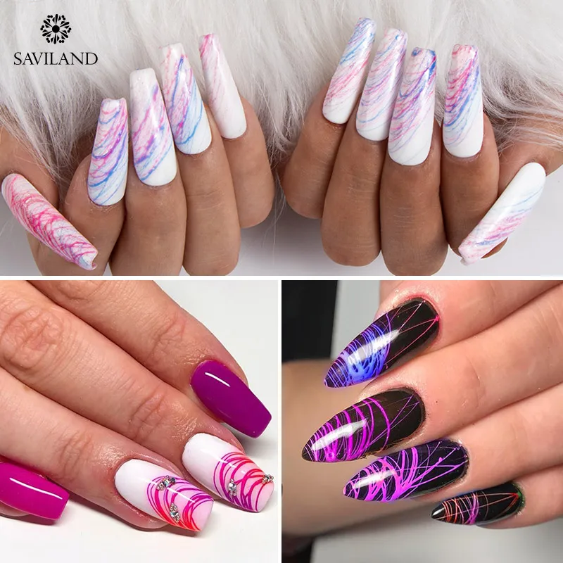 SAVILAND блестящая светящаяся прочная проволока для рисования креативный точечный