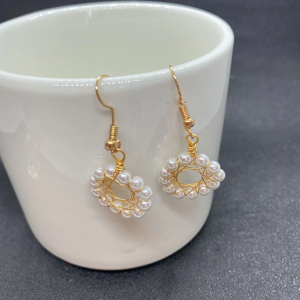 Женские серьги с кристаллами ручной работы ювелирные изделия 1 роскошное