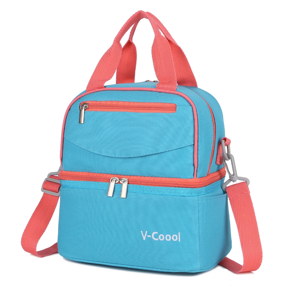 Одно плечо большой емкости сохранение посылка двойной пакет льда грудное молоко свежей еды мешок