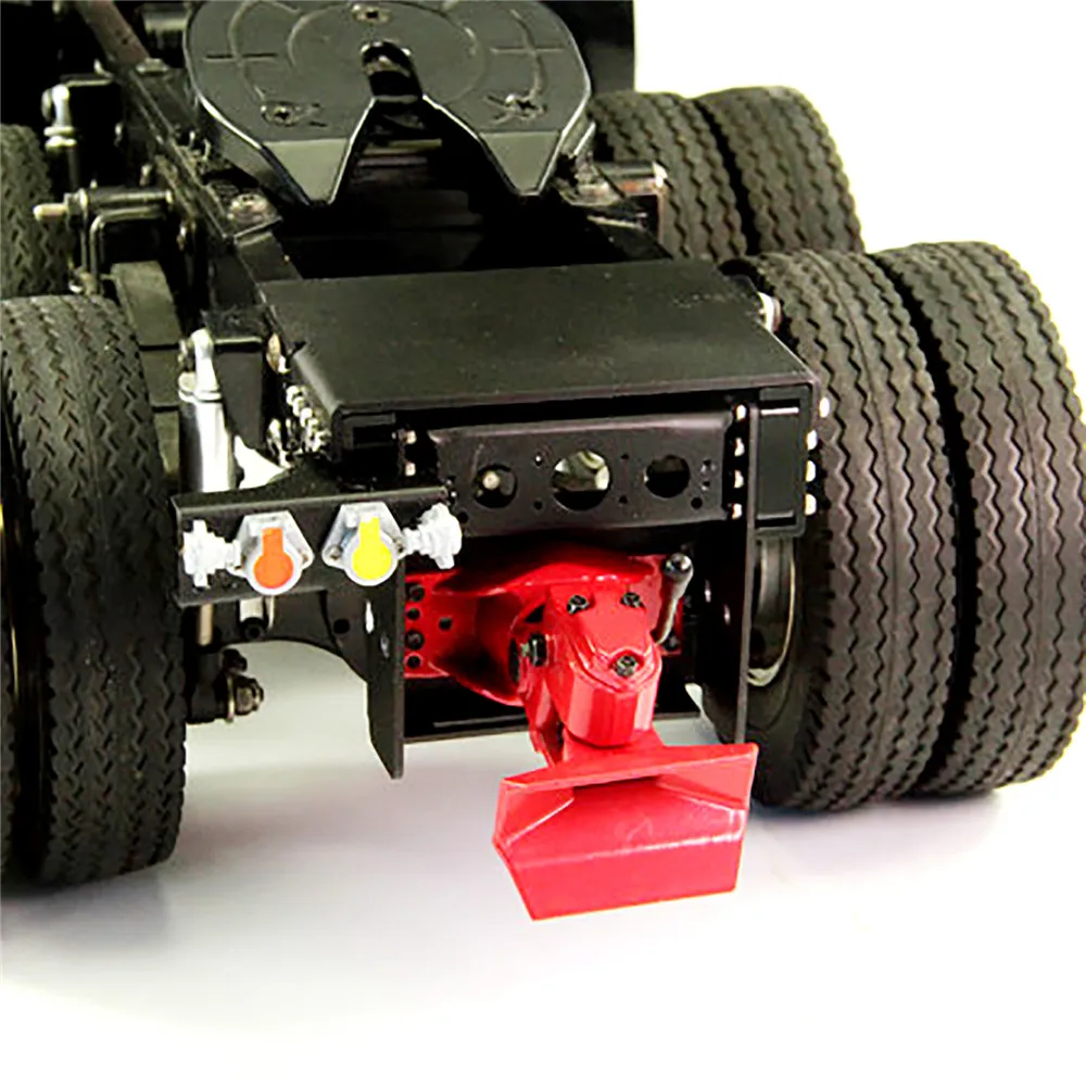 

Metal Heavy Duty Tractor Rear Beam for 1/14 Tamiya Scania Man Volvo Benz RC Truck Trainer Upgrade Parts Accessories