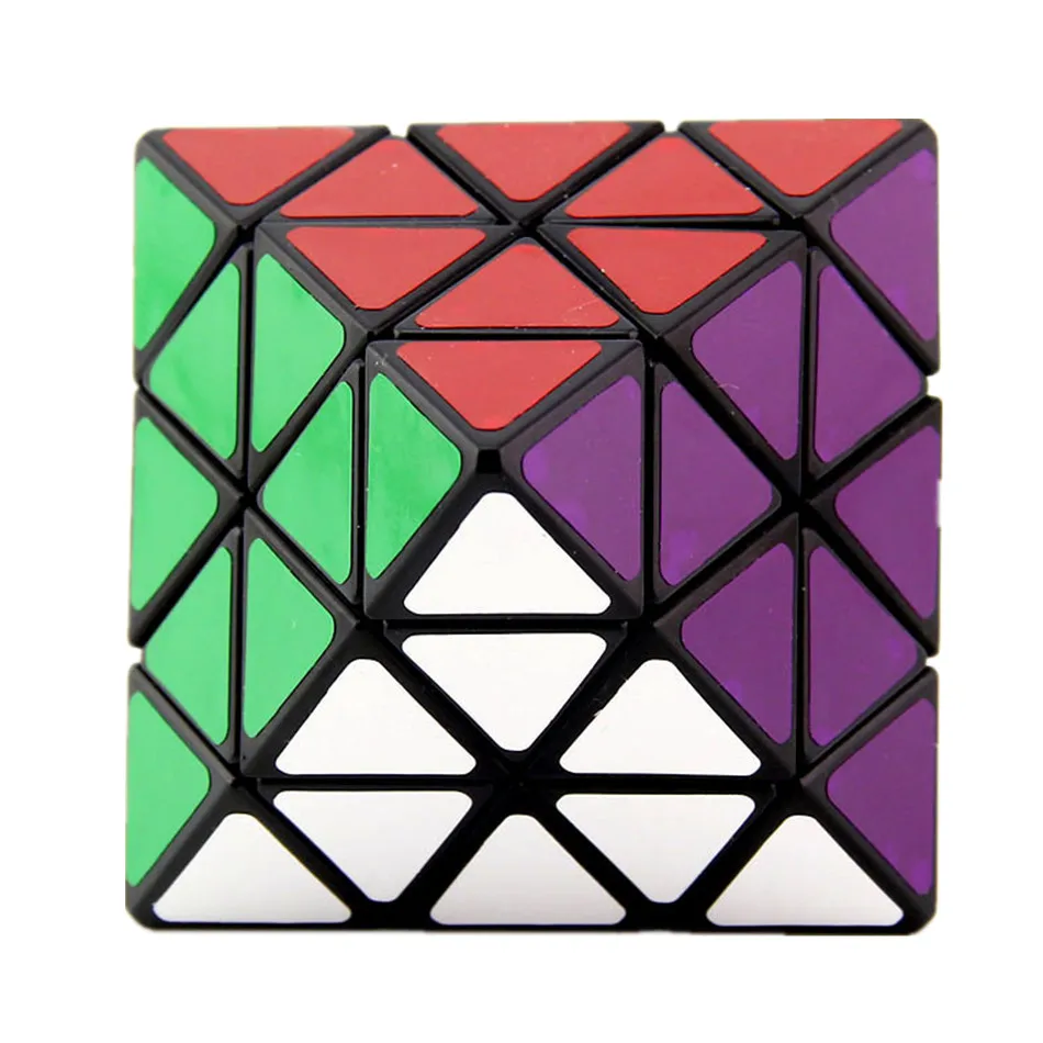 Lanlan Octahedron магический куб Пазлы черный и белый лицо поворот Cubo magico