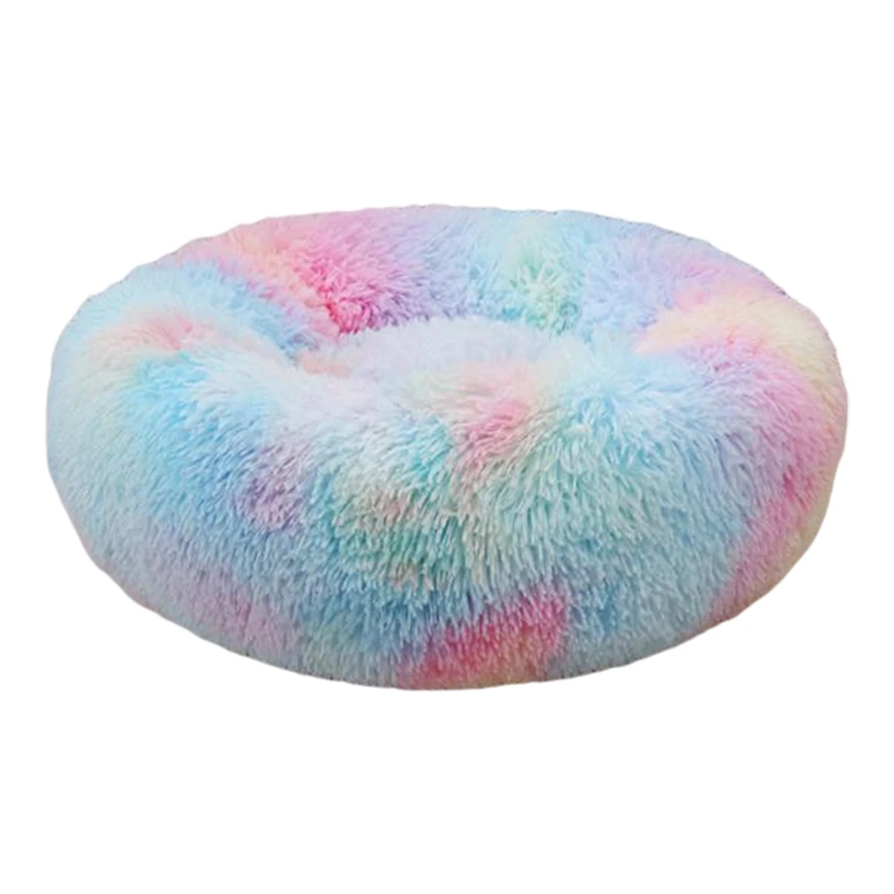 

Round cat bed house soft plush pet dog bed dog basket cushion cat bed cat cushion dog sleeping sofa dog accessories