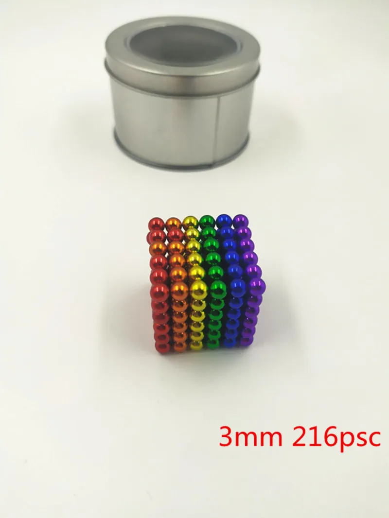 

3mm buck round magnet magic cube magnetic ball toy adult decompression