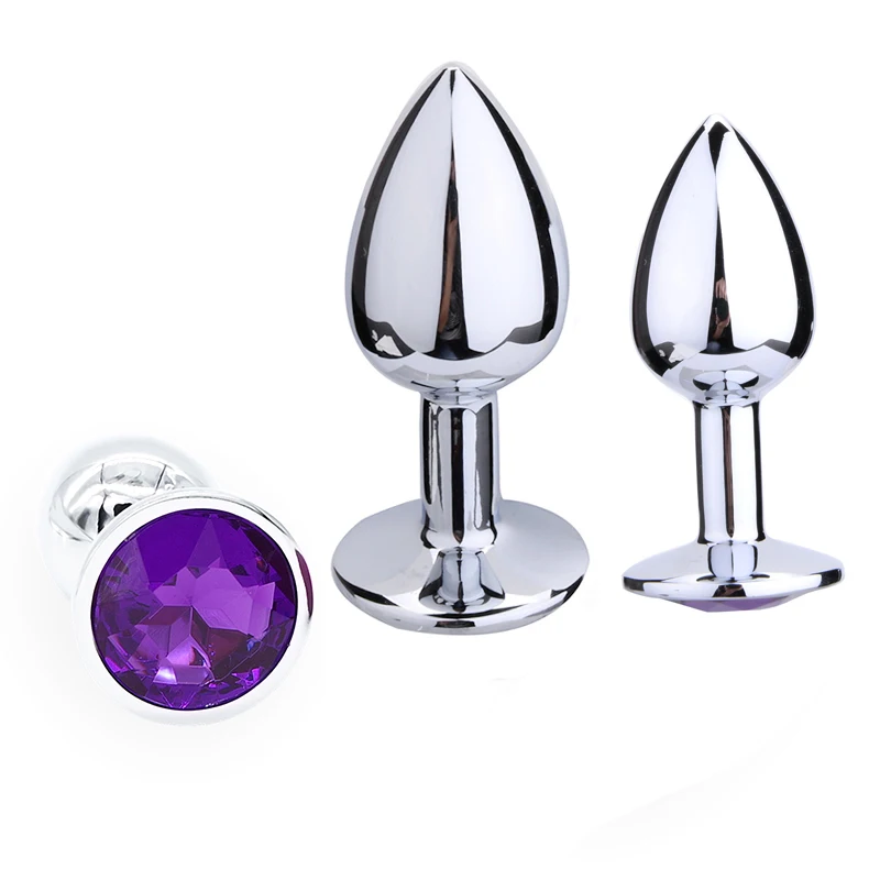 Анальные секс-игрушки из нержавеющей стали массажер простаты для женщин и мужчин