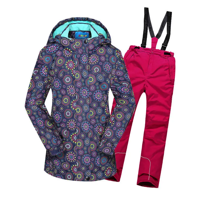 Лыжная куртка для девочек новинка 2019 детские лыжные куртки водонепроницаемый
