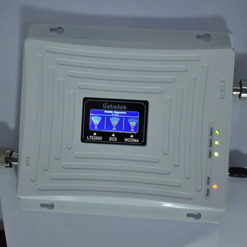 

lintratek LTE 4G Signal booster 2G DCS 1800 WCDMA 2100 LTE 2600 Cellular signal amplifier UMTS 3g voice 4g internet repeater