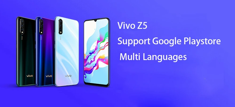 Сток Vivo Z5 4G LTE мобильный телефон Snapdragon712 Android 9,0 6,3" 2340x1080 8 Гб ram 128 ГБ rom мобильный телефон с идентификацией лица МП