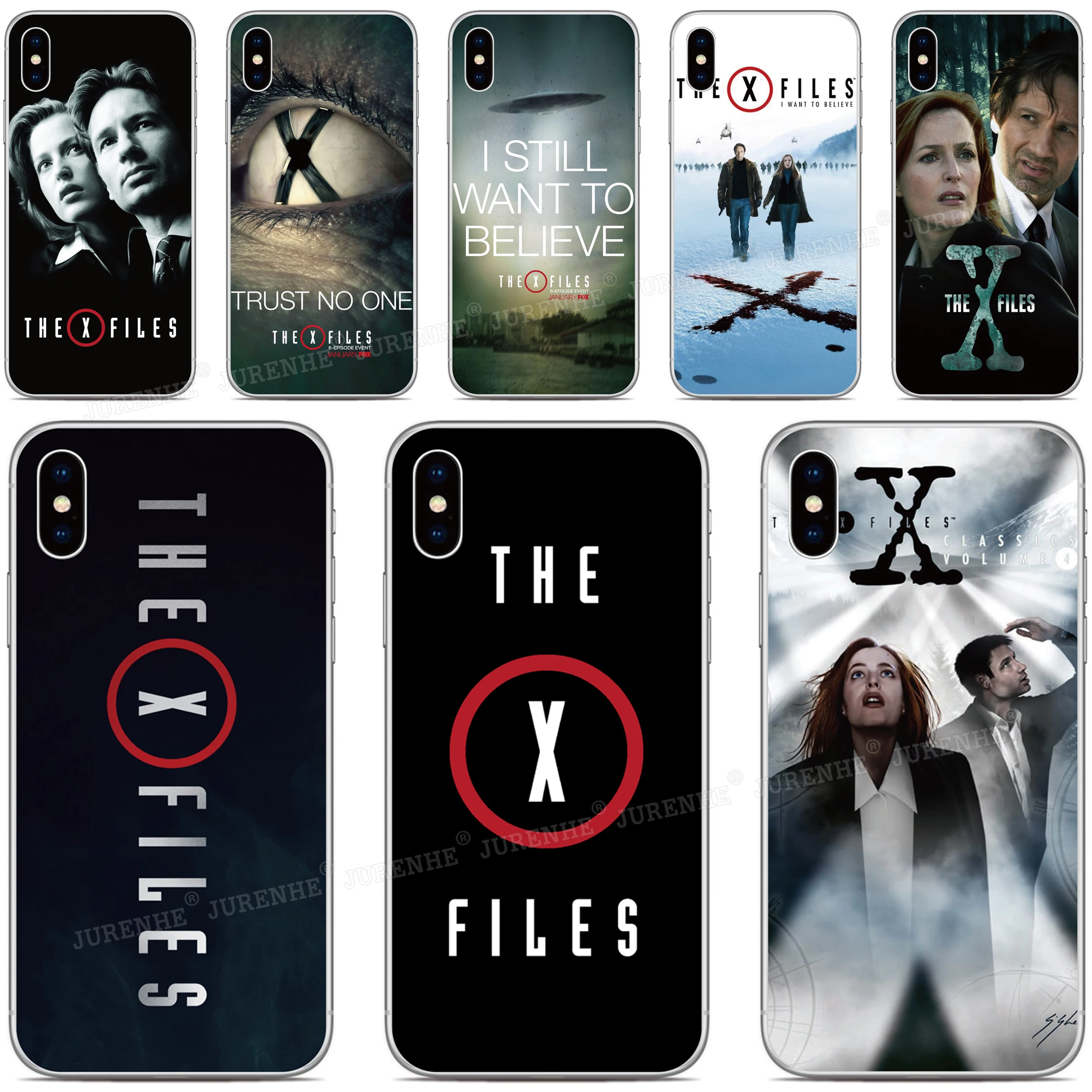 

DIY Custom Photo Cover The X Files Logo Cases For ASUS-ZenFone Max Pro M1 Rog Phone 2 6 5 5Z 4 Lite L1 Shot Plus M2 Phone Case