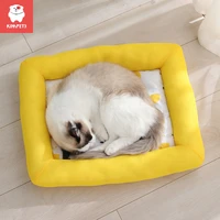 kimpets pet dog bed puppy cushion kennel cat puppy plus size soft nest dog baskets for small large dog soft sofa animals pad