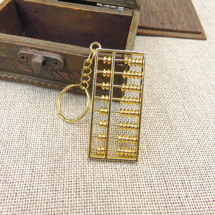 Принести удачу золото Цвет 8 файлов китайский счеты подвесные фэншуй поставки