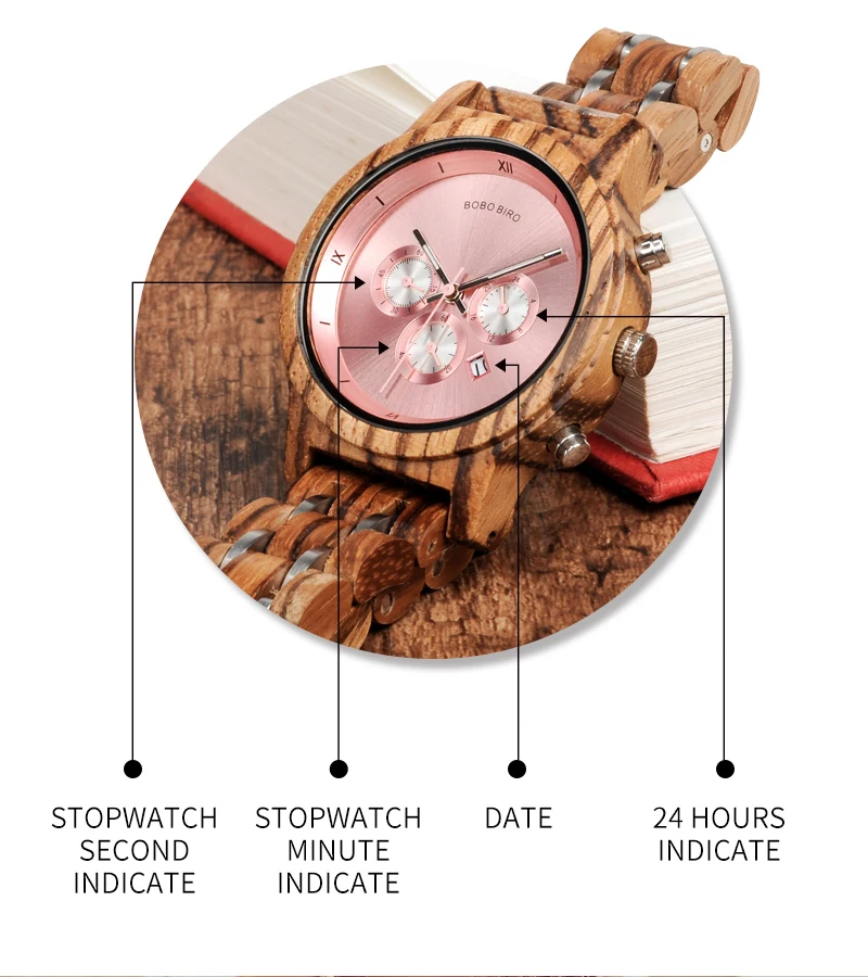 BOBO BIRD простые деревянные женские часы reloj mujer Miyota кварцевый механизм Женские часы на заказ наручные часы подарок с деревянной коробкой B-P18