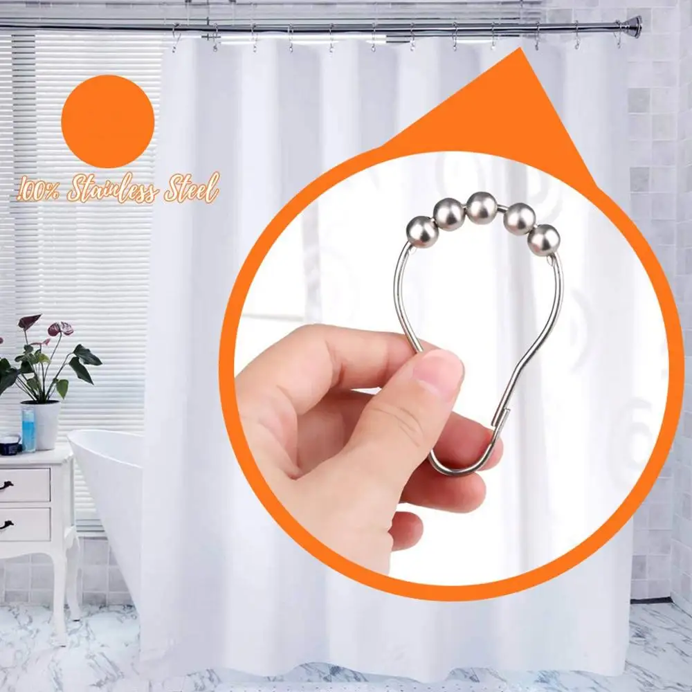 10 шт./упаковка кольца для душевой занавески | Дом и сад