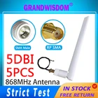 5 шт. 868 МГц антенна 5 дБи sma папа 915 МГц lora модуль lorawan ipex 1 SMA Женский Удлинительный кабель