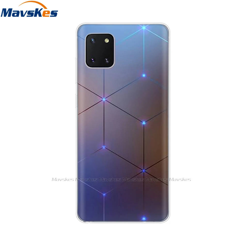 Case for Samsung Note 10 Back Cover Phone Case for Samsung Galaxy Note 10 Plus Lite Note10 N970F Case Cover Silicone Soft TPU