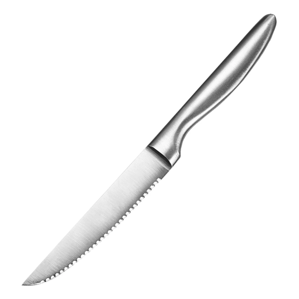 

Western Style Flatware Tableware Steak Knife Kitchen Dinner Cutlery Stainless Steel Non Slip Wedding Hotel Party Heat Resistant