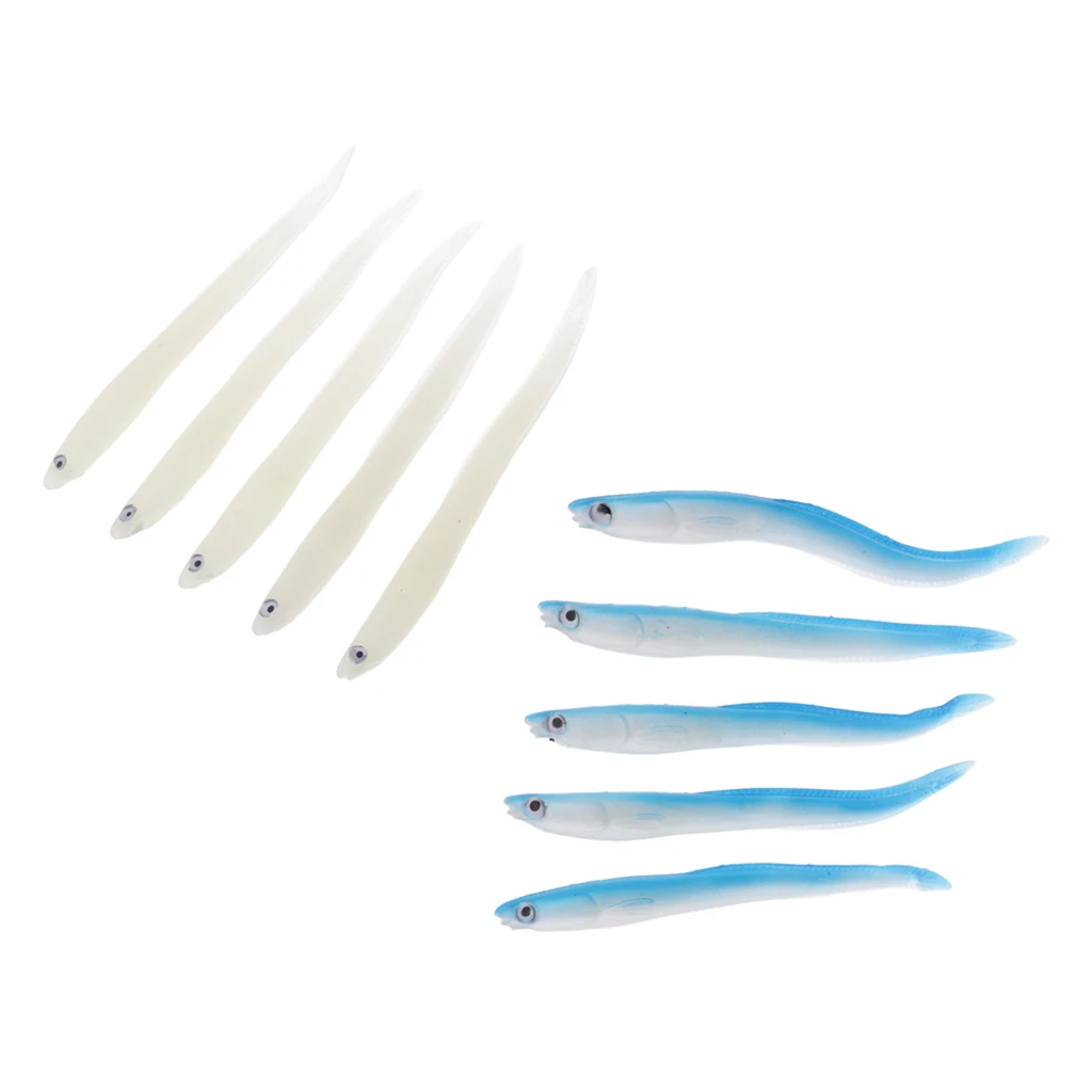 10 шт. искусственные 3D светящиеся рыболовные приманки для глаз в темноте мягкие