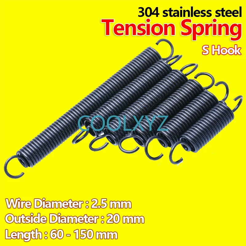 Пружинная пружина с открытой пружиной для удлинения пружины диаметр 2 0 мм