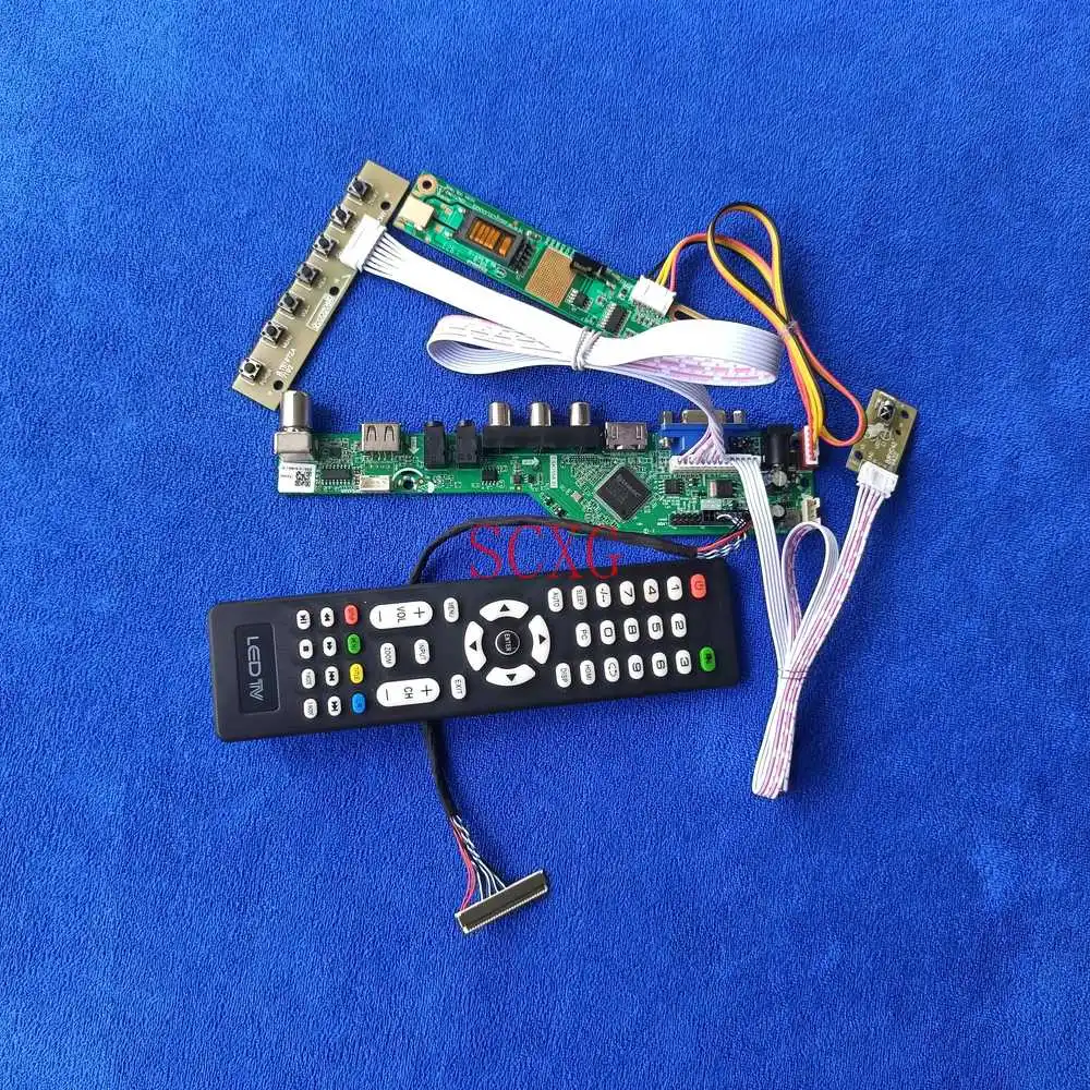 

1920*1080, совместимому с HDMI USB AV VGA LVDS 30Pin 1 с холодным катодом (CCFL) для LTN160HT01-A01/LTN160HT01-A02 ЖК-дисплей отслеживания rfid карты комплект аналогового сигн...