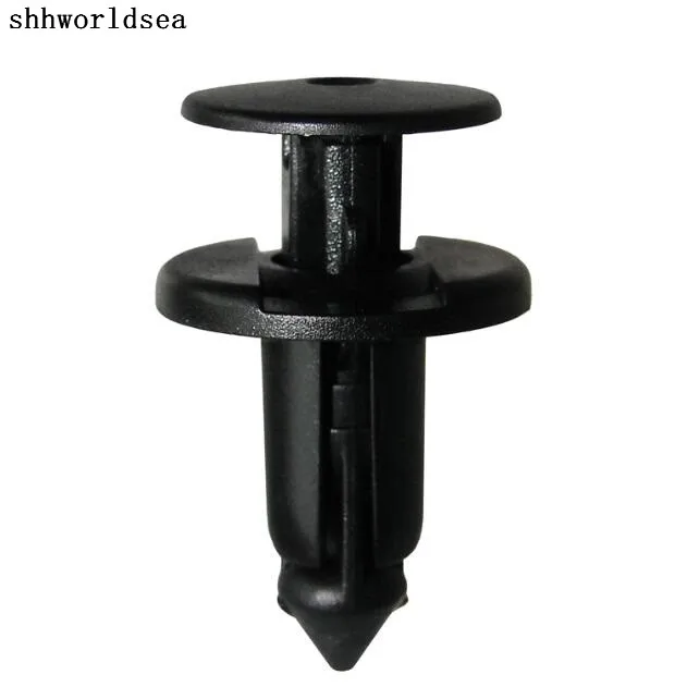 Shhworld Sea 100 шт. нейлоновый черный фиксатор типа пуш ап для Honda|retainer|plastic retainers91501-s04-003 |