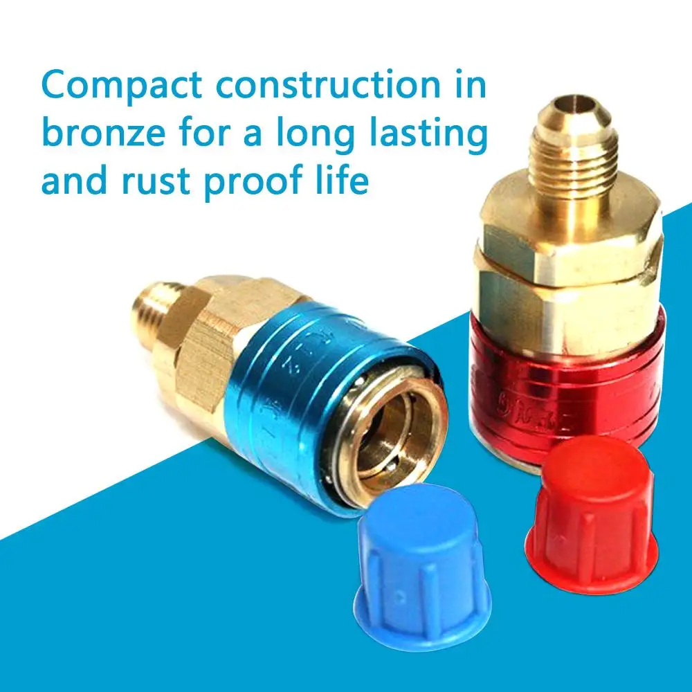 2 шт. латунный быстроразъемный соединитель для автомобильного