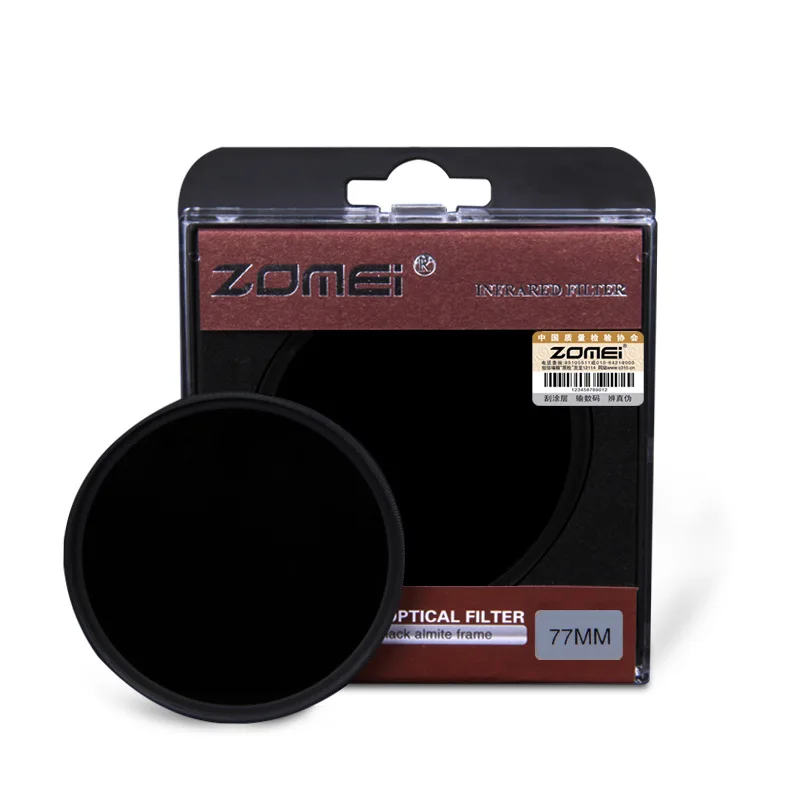 ИК-фильтр Zomei 77 мм 58 67 72 промышленный инфракрасный фильтр для Canon Nikon Sony SLR DSLR нм |