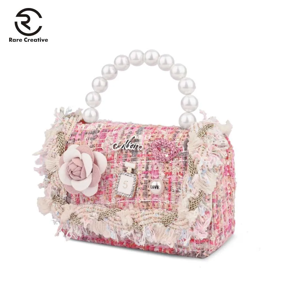 Редкая креативная маленькая тоут с верхней ручкой дизайнерская квадратная через