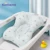 SUNVENO детский коврик для ванной для душа, поддерживающий коврик, складная подушка для новорожденных, коврик безопасности для ванны, нескользящая Мягкая комфортная подушка для ванны - изображение