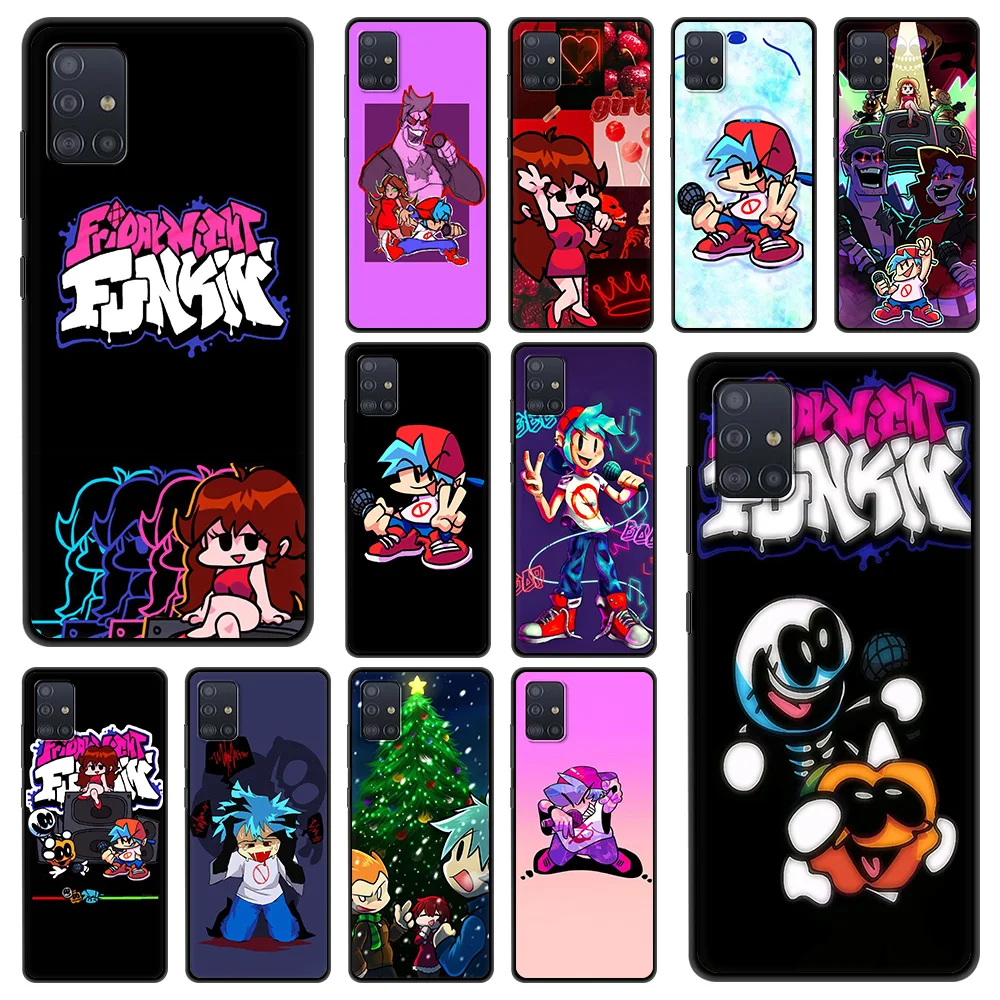 

Friday Night Funkin Phone Case for Samsung Galaxy A12 A22 A32 A50 A70 A52 A40 A10 A20 A30 Cover Silicone Soft Luxury Shell Coque