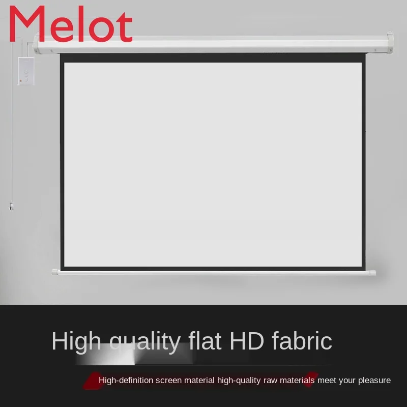 

Электрическая сценическая занавеска для кинопроектора 100 дюйма 16:9 4:3 (обновленная версия)