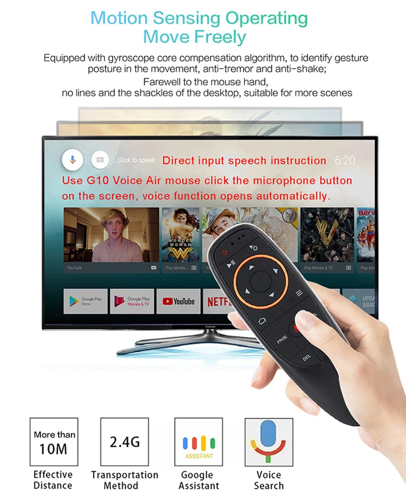 Мини ТВ приставка OTT M96 Android 9 0 RK3228A 4K 2 ГБ 16 медиа плеер встроенный Wi Fi 4 ГГц/телефон