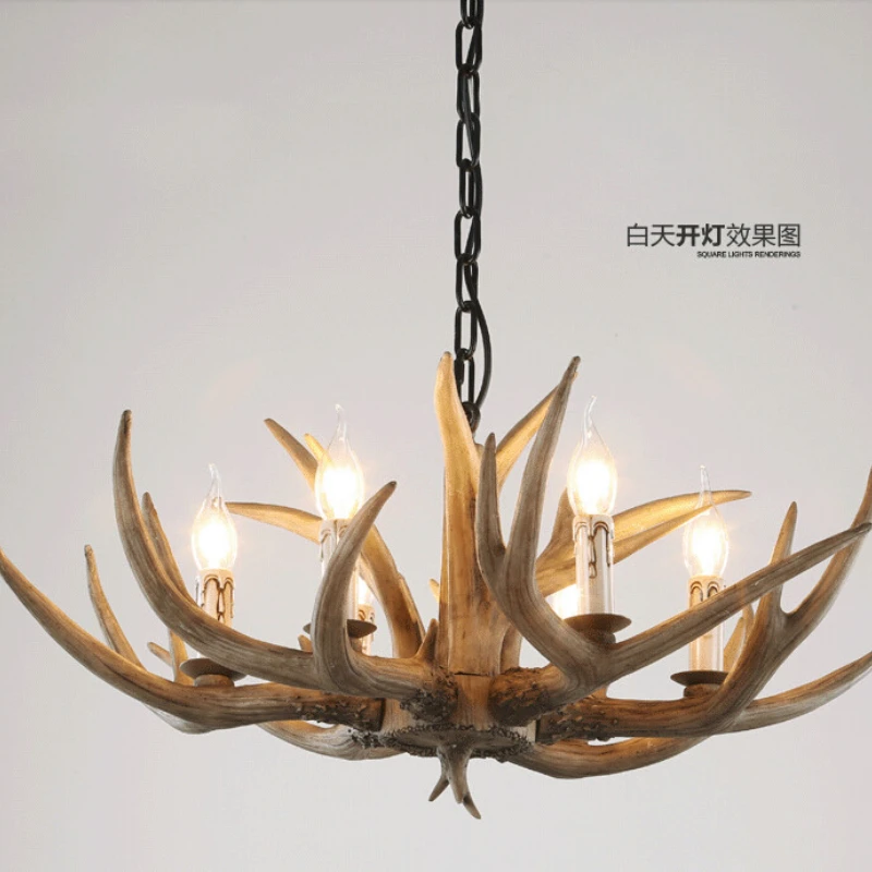 Сельская Люстра для домашнего освещения декоративная комнатная Рождественская