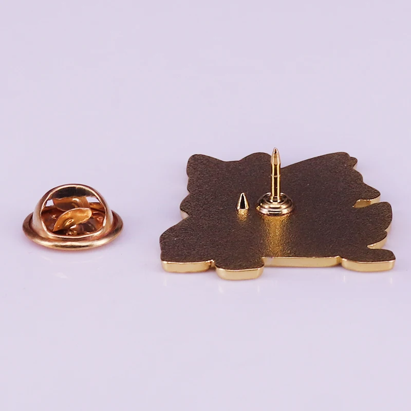 Cerberus волк эмали штырь три головы волка брошь ужас вариант с животными значок |