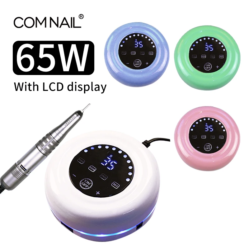 

65W 35000RPM Electric Nail Drill Machine Electric Manicure Machine for Manicure Drill Tools Kits With Milling Cutter Nail Tools