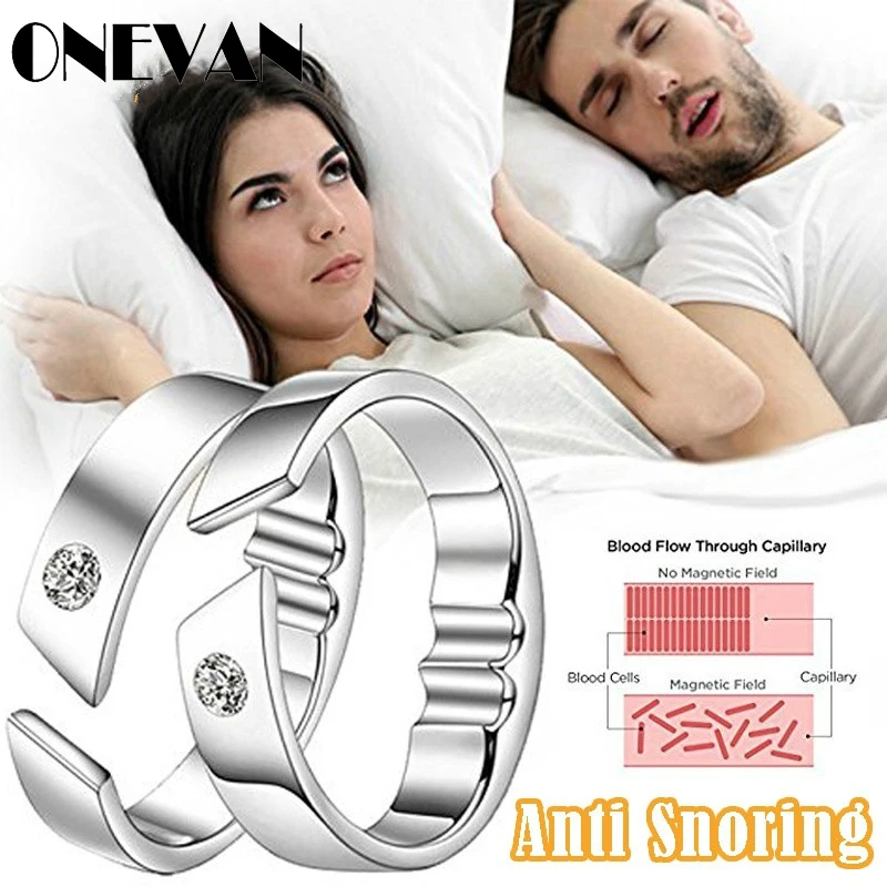 Кольцо для магнитной терапии против храпа устройство лечения акупрессуры кольцо