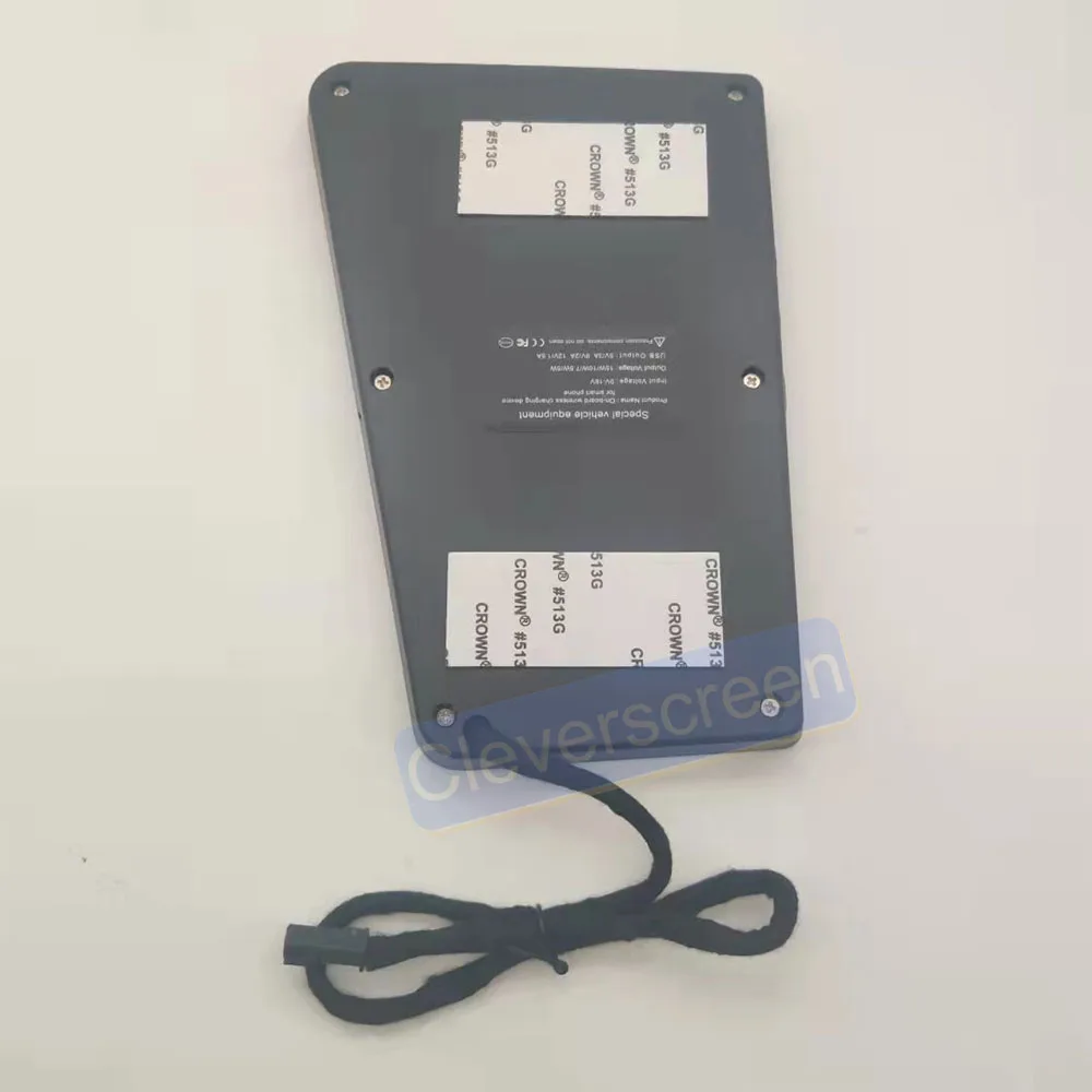 wireless charger for audi q3a3 2019 2021 cordless charging board armrest box phone holder for iphone charge case free global shipping