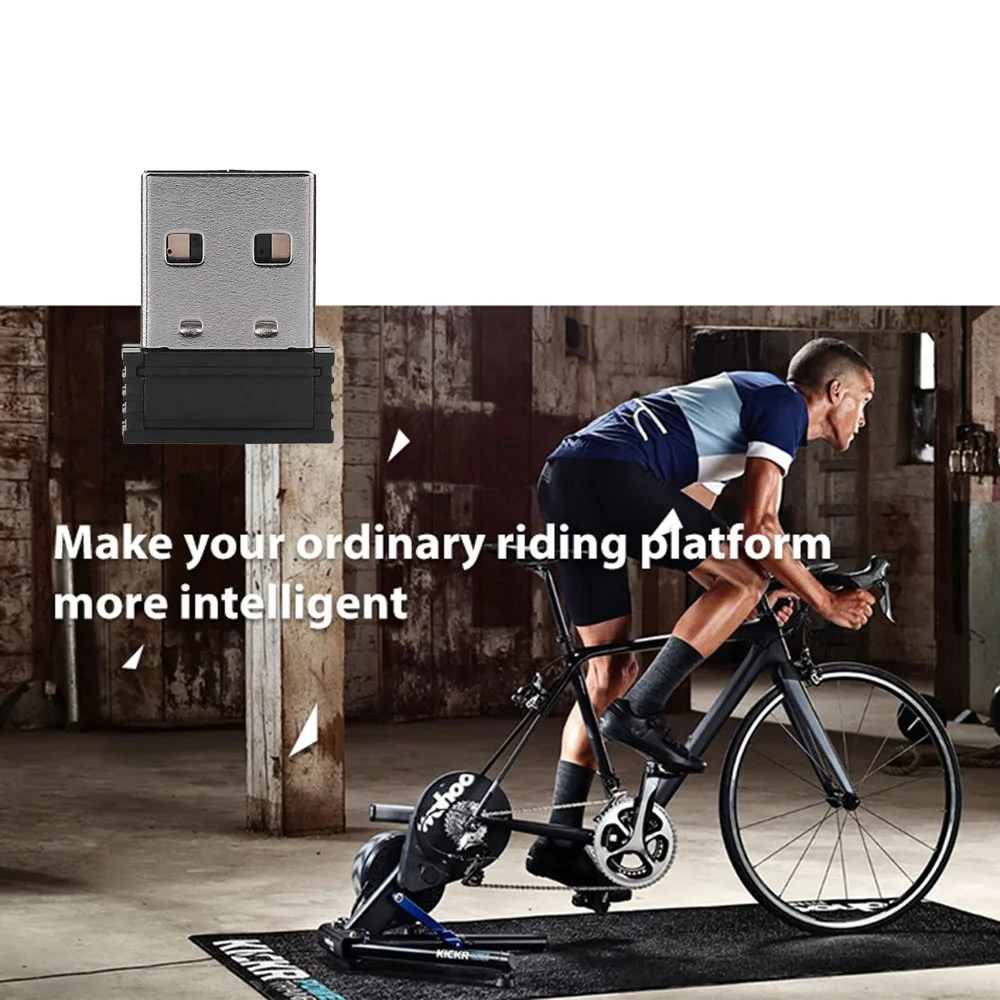 Мини-адаптер ANT + usb-адаптер адаптер для Garmin Zwift Wahoo cycling Forerunner | Спорт и развлечения