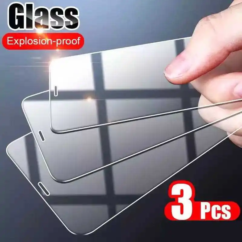 

3Pcs Tempered Glass For Asus Zenfone 8 ZS590KS 7 ZS670KS Pro ZS671KS 6 ZS630KL 6Z 2019 Screen Protector Front Film
