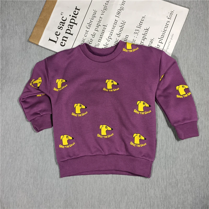 

BOBOZONE CARTOON Sweatshirt for kids boys girls autumn winter