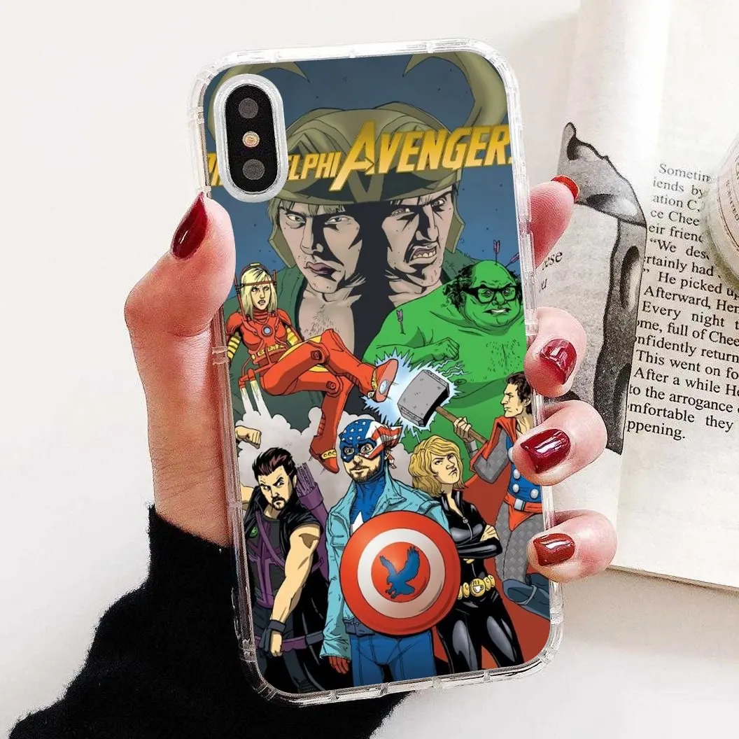 Мягкий чехол TV It's Always Sunny в Филадельфии для iPhone 11 Pro 4 4S 5 5S SE 5C 6 6S 7 8X10 XR XS Plus Max iPod