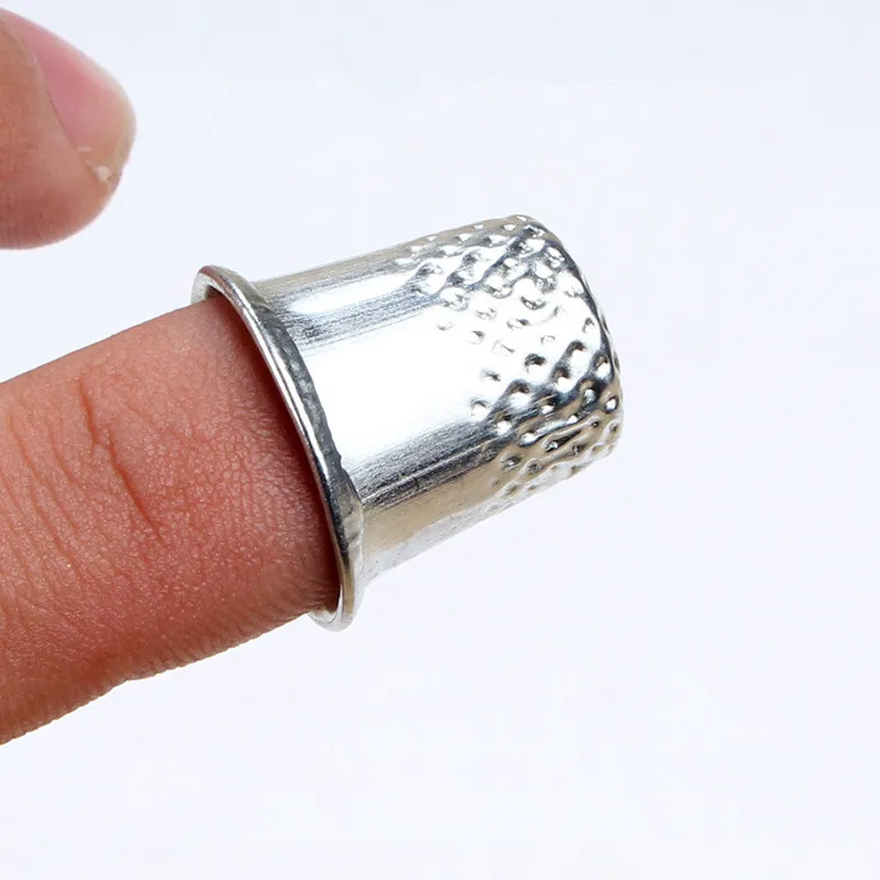 1 шт. бытовые швейные инструменты сделай сам серебряное кольцо наперсток защита