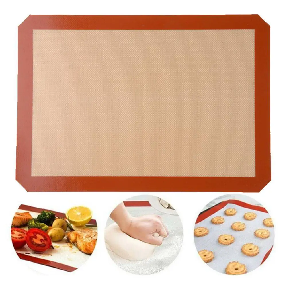 

Brown Silicone Macaron Baking Mat For Bake Pans Kitchen Supplies resistant Nonstick Making Professional Cookie Macaroon Pastry