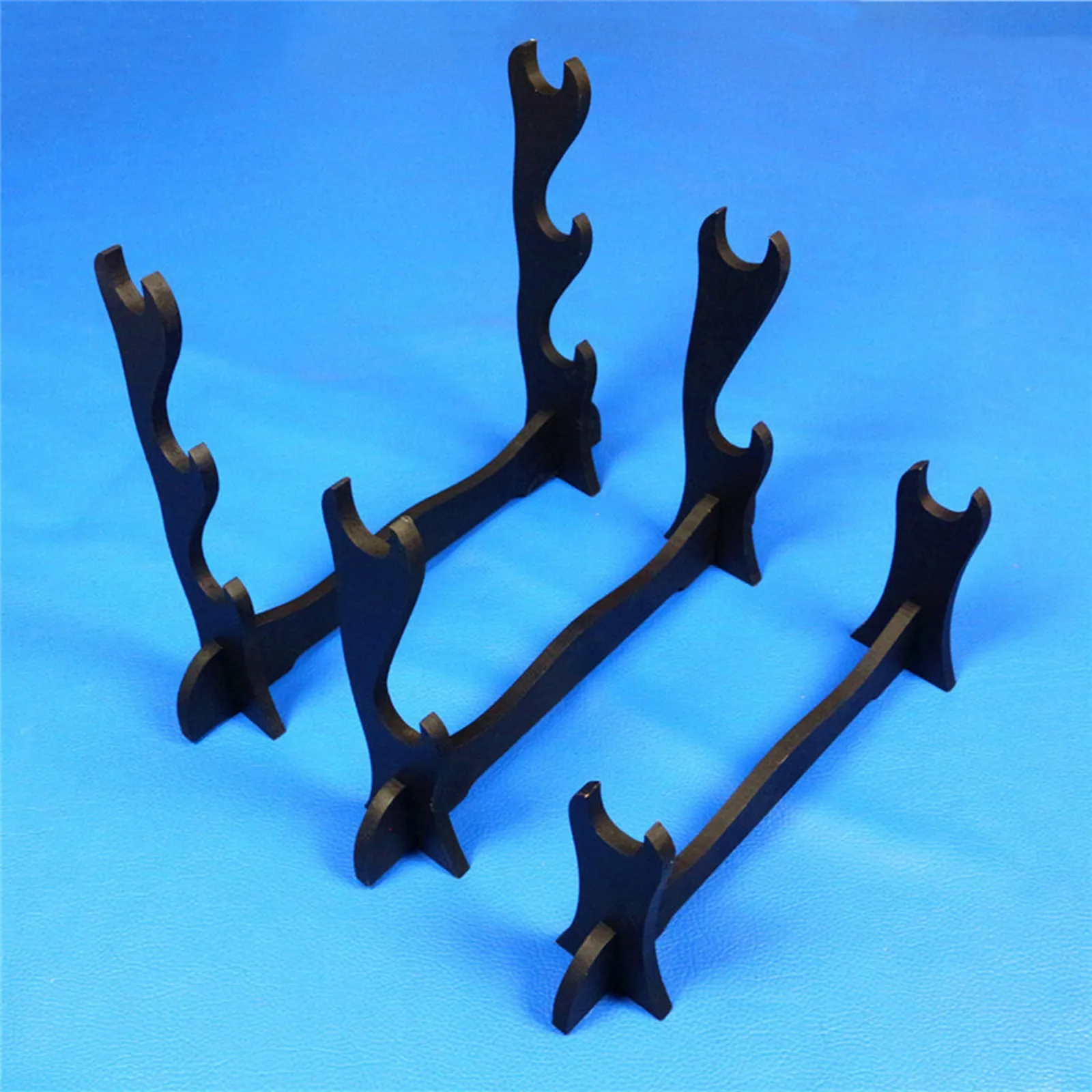 

Держатель для ножей с одним/двойным/трехуровневым деревянным вертикальным/настенным креплением, стойка для инструмента, стойка для меча, л...