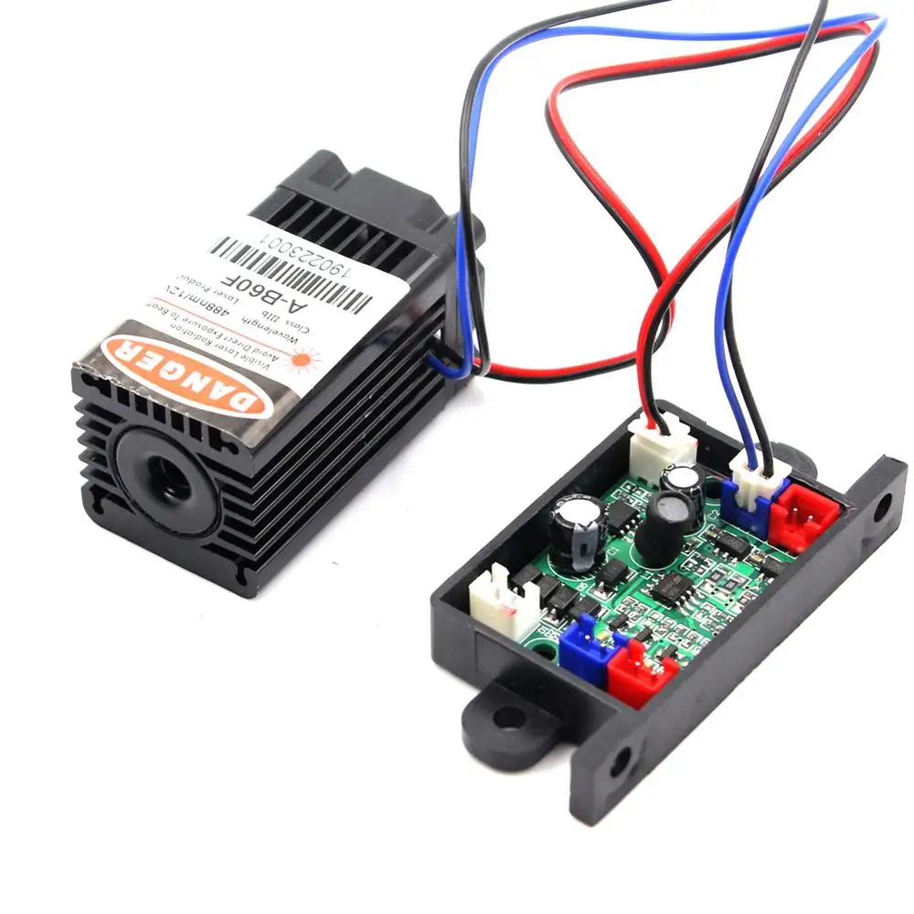 Oxlasers 100 нм МВт Небесно-Голубой лазерный модуль с TTL 12 В лабораторные медицинские