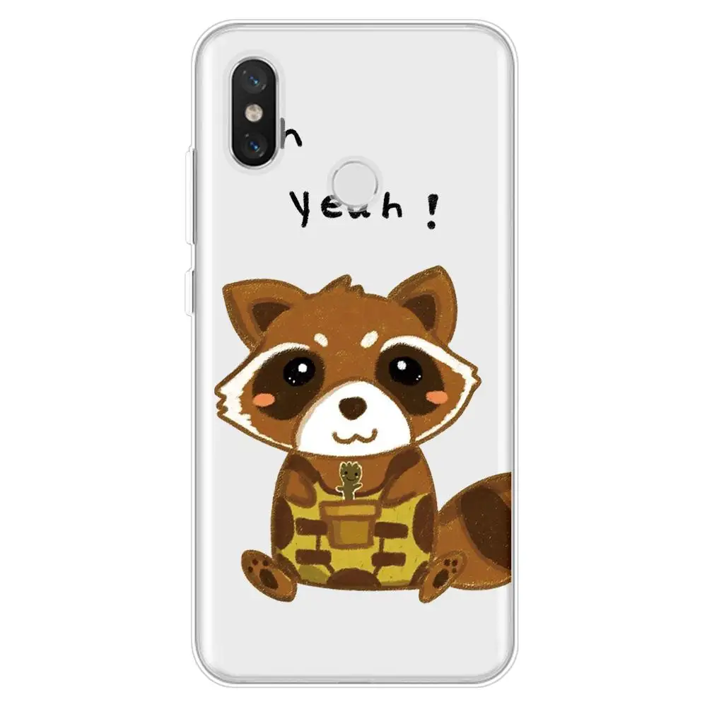 0fhuanxi Чехол Marvel Мстители Guard Groot для TPU Xiaomi Redmi 7 GO 4X5 Plus 5A 6 Pro S2 Note 7 6 Pro 4 4X 5A для Redmi Note 5 Чехол - Цвет: 0fhuanxi